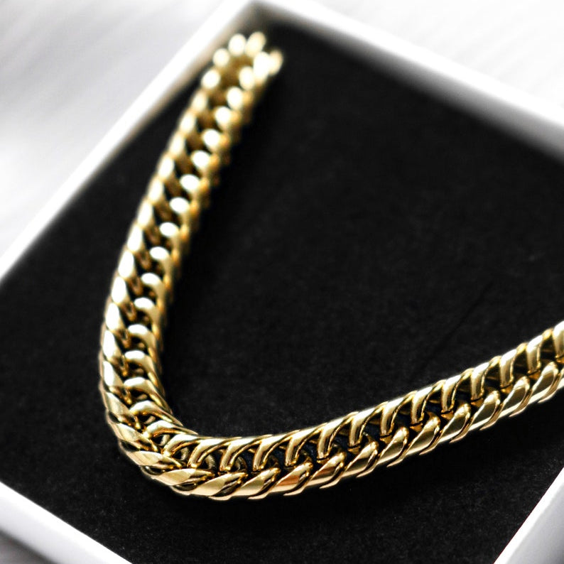 24K Elite Gold Cuban Chain 6mm